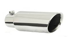 Gibson Performance - Polished Stainless Steel Exhaust Tip - Gibson Performance 500437 UPC: 677418023497 - Image 1