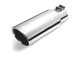 Gibson Performance - Polished Stainless Steel Exhaust Tip - Gibson Performance 500433 UPC: 677418023824 - Image 1