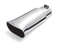 Gibson Performance - Polished Stainless Steel Exhaust Tip - Gibson Performance 500424 UPC: 677418018639 - Image 1