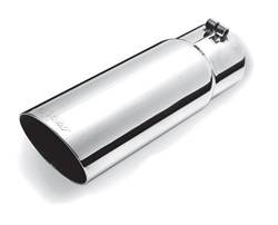 Gibson Performance - Polished Stainless Steel Exhaust Tip - Gibson Performance 500395 UPC: 677418005233 - Image 1