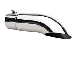 Gibson Performance - Polished Stainless Steel Exhaust Tip - Gibson Performance 500384 UPC: 677418004687 - Image 1