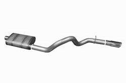 Gibson Performance - Cat Back Single Straight Rear Exhaust - Gibson Performance 617400 UPC: 677418003307 - Image 1