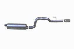 Gibson Performance - Cat Back Single Straight Rear Exhaust - Gibson Performance 617600 UPC: 677418002072 - Image 1