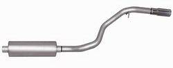 Gibson Performance - Cat Back Single Straight Rear Exhaust - Gibson Performance 617500 UPC: 677418002065 - Image 1