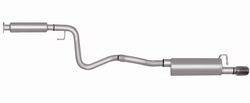 Gibson Performance - Cat Back Single Straight Rear Exhaust - Gibson Performance 615532 UPC: 677418014631 - Image 1