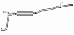Gibson Performance - Cat Back Single Straight Rear Exhaust - Gibson Performance 612210 UPC: 677418012156 - Image 1