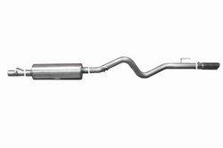 Gibson Performance - Cat Back Single Straight Rear Exhaust - Gibson Performance 316593 UPC: 677418011760 - Image 1