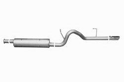 Gibson Performance - Cat Back Single Straight Rear Exhaust - Gibson Performance 17205 UPC: 677418006001 - Image 1