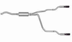 Gibson Performance - Cat Back Dual Split Rear Exhaust System - Gibson Performance 9508 UPC: 677418007954 - Image 1