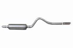 Gibson Performance - Cat Back Single Straight Rear Exhaust - Gibson Performance 316580 UPC: 677418000658 - Image 1