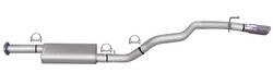 Gibson Performance - Cat Back Single Straight Rear Exhaust - Gibson Performance 617404 UPC: 677418015942 - Image 1