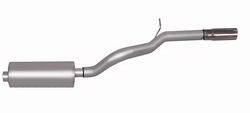 Gibson Performance - Cat Back Single Straight Rear Exhaust - Gibson Performance 316581 UPC: 677418004212 - Image 1