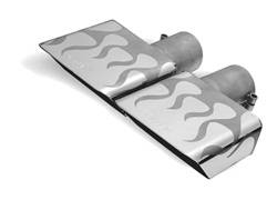 Gibson Performance - Polished Stainless Steel Exhaust Tip - Gibson Performance 500340 UPC: 677418007480 - Image 1
