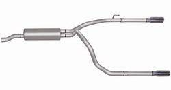 Gibson Performance - Cat Back Dual Split Rear Exhaust System - Gibson Performance 6556 UPC: 677418015485 - Image 1