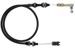 Lokar - Midnight Series Hi-Tech Throttle Cable Kit - Lokar XTC-1000LS148 UPC: 847087016452 - Image 1