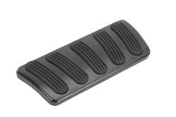 Lokar - Billet Aluminum Curved Automatic Brake Pad - Lokar XBAG-6166 UPC: 847087016872 - Image 1
