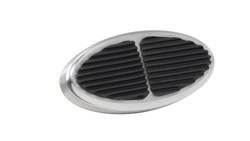 Lokar - Mini Oval Billet Aluminum Brake Pedal Pad - Lokar BAG-6106 UPC: 835573003352 - Image 1