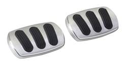 Lokar - Billet Aluminum Curved Brake/Clutch Pedal Pad - Lokar BAG-6139 UPC: 847087009355 - Image 1