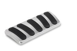 Lokar - Billet Aluminum Curved Automatic Brake Pedal Pad - Lokar BAG-6167 UPC: 847087016650 - Image 1