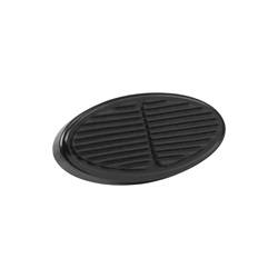 Lokar - Mini Oval Billet Aluminum Brake Pad - Lokar XBAG-6106 UPC: 835573008616 - Image 1