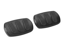 Lokar - Billet Aluminum Curved Brake/Clutch Pedal Pad - Lokar XBAG-6139 UPC: 847087009348 - Image 1