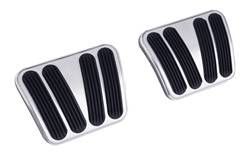 Lokar - Billet Aluminum Curved Brake/Clutch Pedal Pad - Lokar BAG-6168 UPC: 847087016667 - Image 1