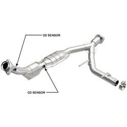 MagnaFlow 49 State Converter - Direct Fit Catalytic Converter - MagnaFlow 49 State Converter 24414 UPC: 888563008264 - Image 1