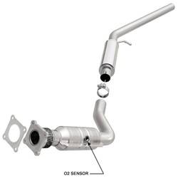 MagnaFlow 49 State Converter - Direct Fit Catalytic Converter - MagnaFlow 49 State Converter 49448 UPC: 841380047458 - Image 1