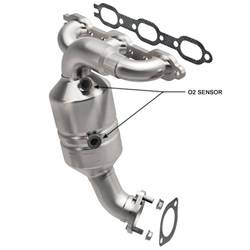 MagnaFlow 49 State Converter - Direct Fit Catalytic Converter - MagnaFlow 49 State Converter 51480 UPC: 888563008103 - Image 1