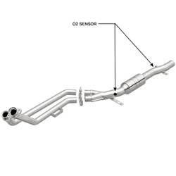 MagnaFlow 49 State Converter - Direct Fit Catalytic Converter - MagnaFlow 49 State Converter 24015 UPC: 841380066404 - Image 1