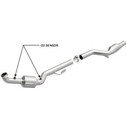 MagnaFlow 49 State Converter - Direct Fit Catalytic Converter - MagnaFlow 49 State Converter 51702 UPC: 888563007618 - Image 1