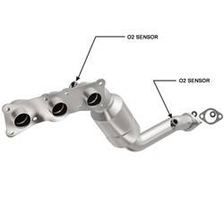 MagnaFlow 49 State Converter - Direct Fit Catalytic Converter - MagnaFlow 49 State Converter 51222 UPC: 888563006130 - Image 1