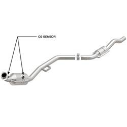 MagnaFlow 49 State Converter - Direct Fit Catalytic Converter - MagnaFlow 49 State Converter 51666 UPC: 888563006796 - Image 1