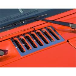 Rugged Ridge - Hood Vent Cover - Rugged Ridge 11117.05 UPC: 804314170820 - Image 1