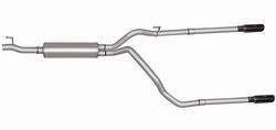 Gibson Performance - Cat Back Dual Split Rear Exhaust System - Gibson Performance 6515 UPC: 677418008463 - Image 1