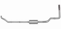 Gibson Performance - Diesel Performance Exhaust Single Side - Gibson Performance 615540 UPC: 677418001556 - Image 1
