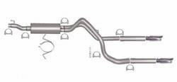 Gibson Performance - Cat Back Dual Split Rear Exhaust System - Gibson Performance 66549 UPC: 677418015317 - Image 1