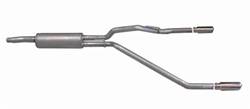 Gibson Performance - Cat Back Dual Split Rear Exhaust System - Gibson Performance 69540 UPC: 677418024111 - Image 1