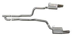 Gibson Performance - Cat Back Dual Split Rear Exhaust System - Gibson Performance 319005 UPC: 677418017359 - Image 1