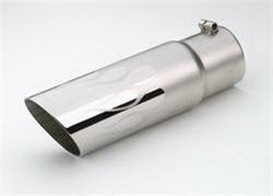 Gibson Performance - Polished Stainless Steel Exhaust Tip - Gibson Performance 500332 UPC: 677418007411 - Image 1