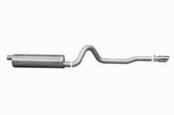 Gibson Performance - Cat Back Single Straight Rear Exhaust - Gibson Performance 617200 UPC: 677418002058 - Image 1