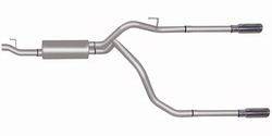 Gibson Performance - Cat Back Dual Split Rear Exhaust System - Gibson Performance 66552 UPC: 677418015591 - Image 1