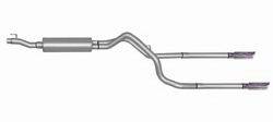 Gibson Performance - Cat Back Dual Split Rear Exhaust System - Gibson Performance 66504 UPC: 677418006193 - Image 1