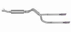 Gibson Performance - Cat Back Dual Split Rear Exhaust System - Gibson Performance 6504 UPC: 677418006155 - Image 1