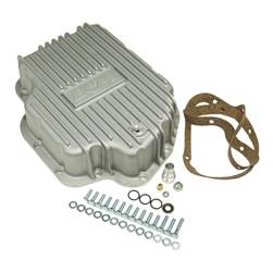 B&M - Cast Aluminum Automatic Transmission Oil Pan - B&M 20280 UPC: 019695202804 - Image 1