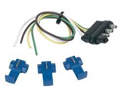 Hopkins Towing Solution - 4-Wire Flat Connector Vehicle To Trailer Wiring Connector - Hopkins Towing Solution 48105 UPC: 079976481052 - Image 1