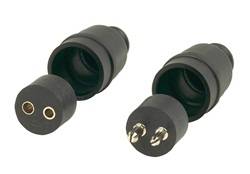 Hopkins Towing Solution - 2-Pole In-Line Connector Set - Hopkins Towing Solution 11147945 UPC: 079976479455 - Image 1