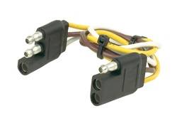 Hopkins Towing Solution - 3-Pole Flat Connector Set - Hopkins Towing Solution 11137935 UPC: 079976379359 - Image 1