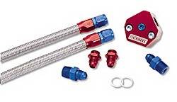 Russell - Fuel Line Kit Holley 600/660 Tunnel Ram Kit - Russell 650020 UPC: 087133500201 - Image 1