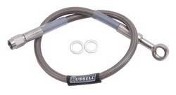 Russell - Universal Street Legal Brake Line Assemblies 10mm Banjo To Straight -3 - Russell 657062 UPC: 087133570624 - Image 1